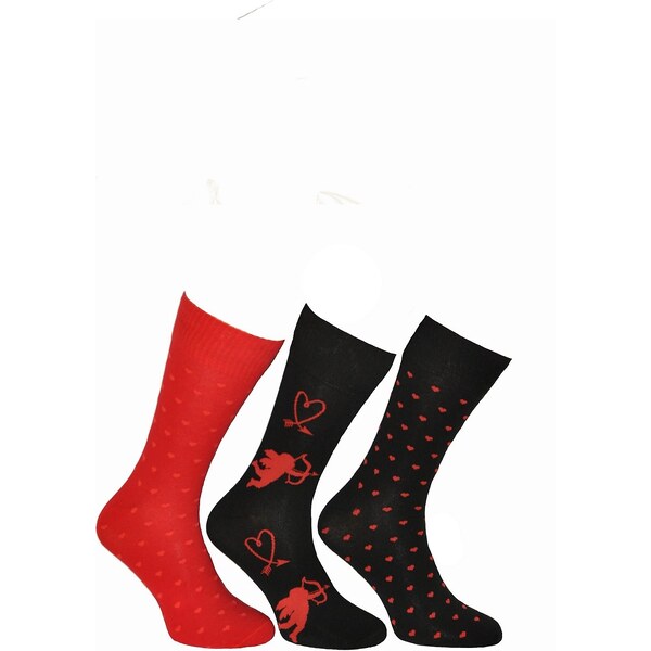 Steven Pánske ponožky art.136 Srdce 53435446
