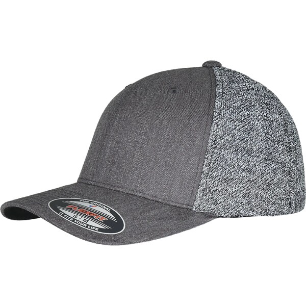 Flexfit Čiapka sivá melírovaná / čierna 57557251