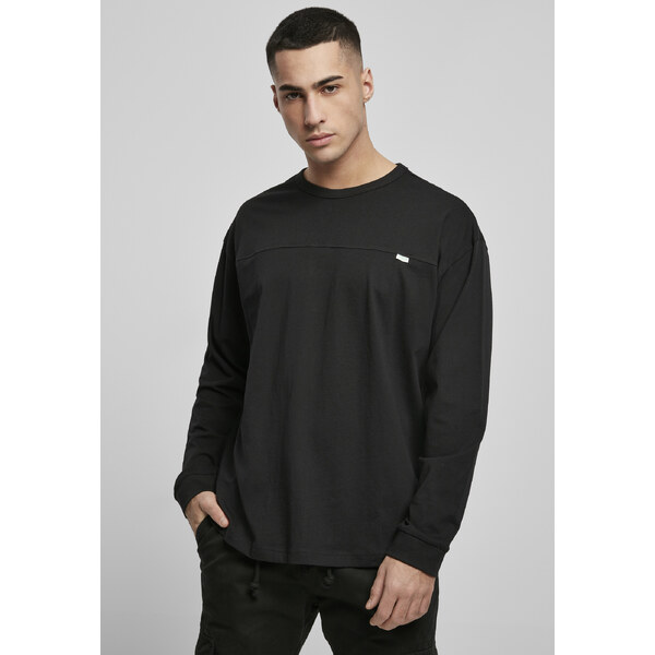 Urban Classics Organic Cotton Short Curved Oversized LS Black 50564010
