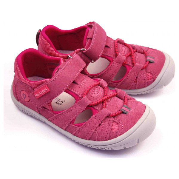Detské barefoot sandálky Protetika Bard Fuxia 46771143