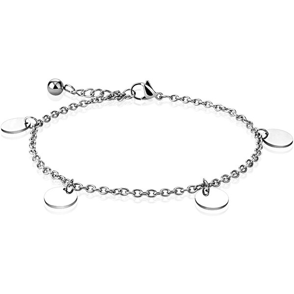 Náramok na nohu z chirurgickej ocele MISTY 23568218