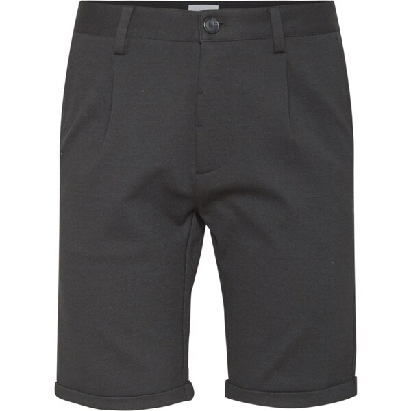 Lindbergh Plisované nohavice čierna melírovaná 50363853