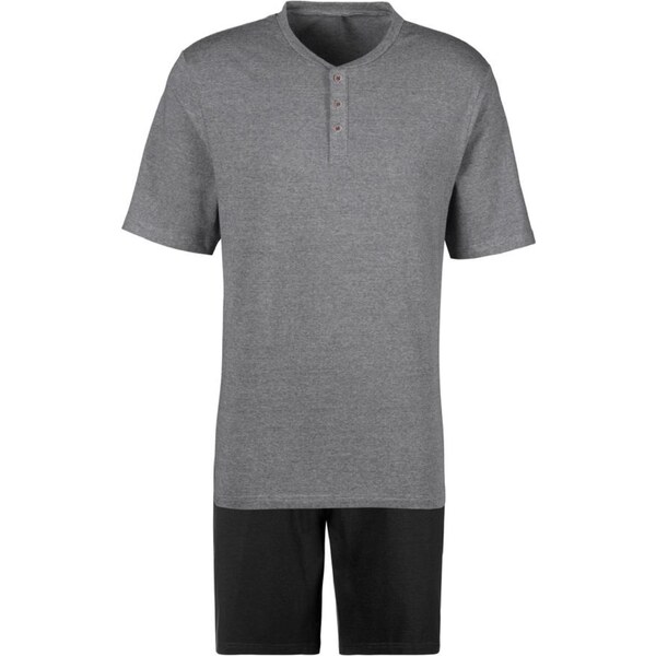 s.Oliver Krátke pyžamo sivá / čierna 60252306
