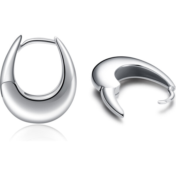 Olivie Strieborné lesklé náušnice TANIA 5103 23901315