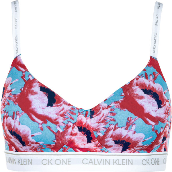 CALVIN KLEIN - CK ONE modern fashion lght lined floral podprsenka bez 23704945
