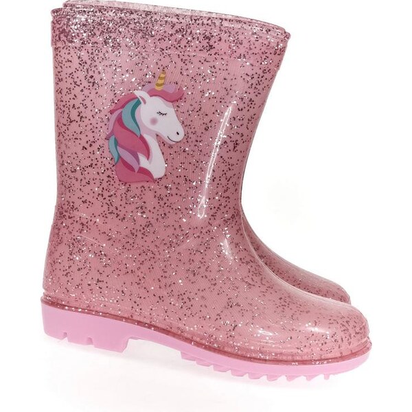 JOHN-C Detské ružové gumáky UNICORN 30-35 23718651