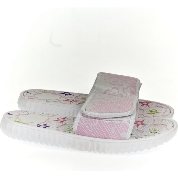 JOHN-C Dámske biele šľapky BETTY 23740731