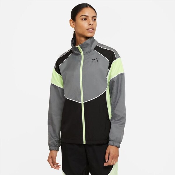 Nike Swoosh Fly Basketball Wmns Jacket - Dámske - Bunda Nike - Sivé - 66555299