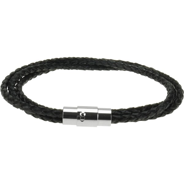 CITY STORM Náramok z eko kože čierny Flame II. 66888935