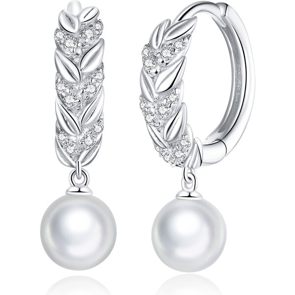 Olivie Strieborné náušnice s PERLOU 5130 23901377