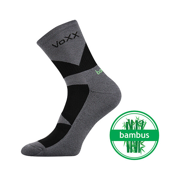 BAMBO bambusové ponožky Voxx Tm. sivá 43-46 1 pár 26459117