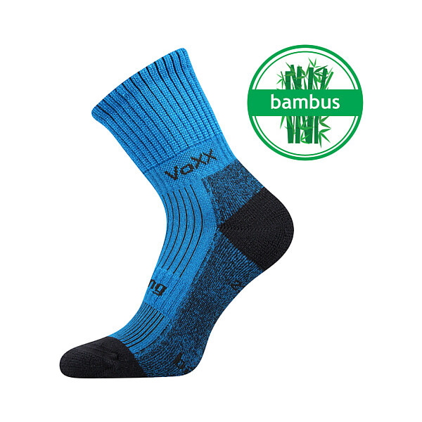 BOMBER COLOR bambusové zosilnené ponožky VoXX Modrá 35-38 1 pár 43335130