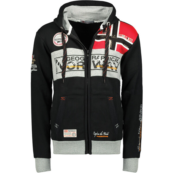 GEOGRAPHICAL NORWAY mikina pánska FLYER MEN nadmerná veľkosť 15516962