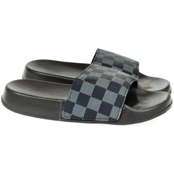 JOHN-C Dámske modro-sivé šľapky ELIA 23894551