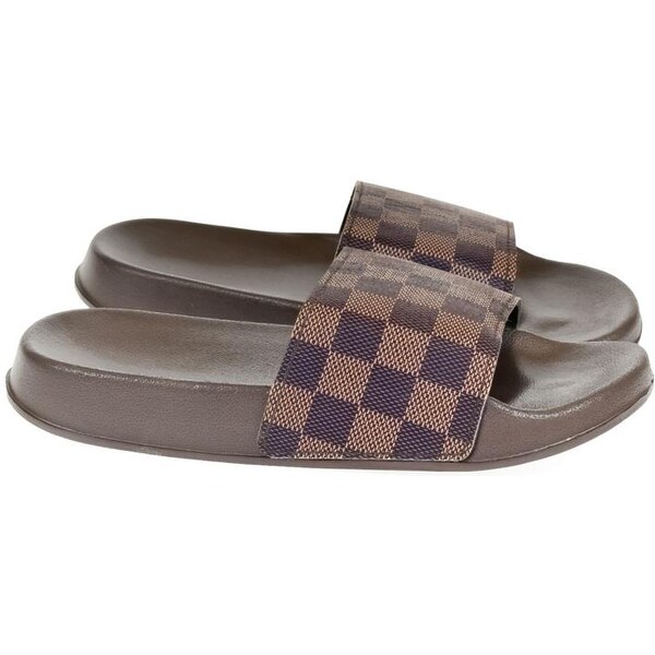 JOHN-C Dámske hnedé šľapky ELIA 23894552