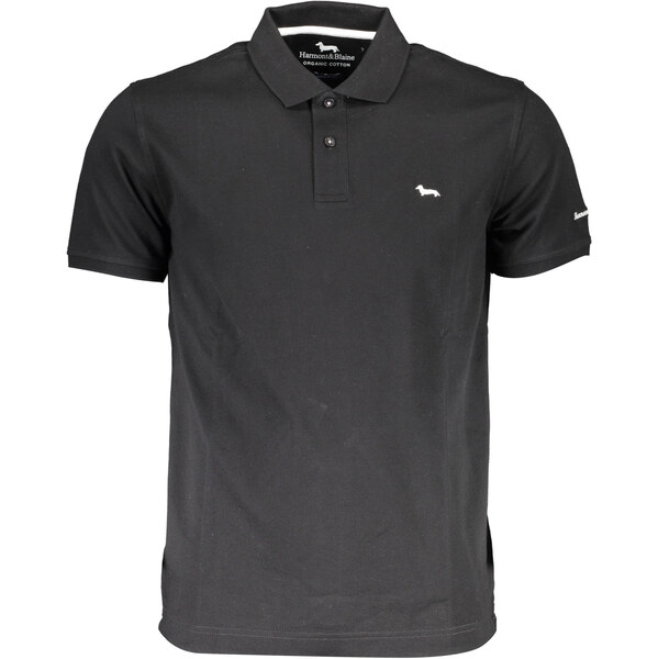 Čierne pánske polo tričko Harmont & Blaine 66813490