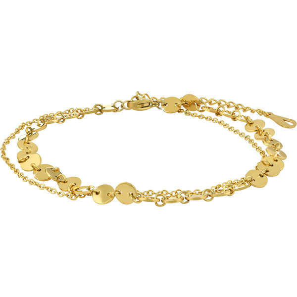 Troli Peniažkový retiazka na nohu z pozlátenej ocele 66578197