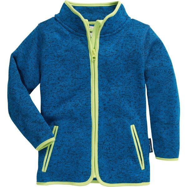 PLAYSHOES Flisová bunda kráľovská modrá / neónovo modrá 53493278