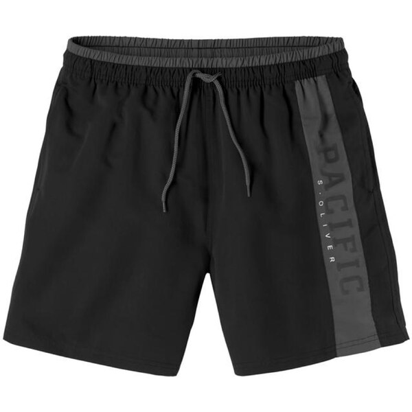 s.Oliver Plavecké šortky čierna 54223361