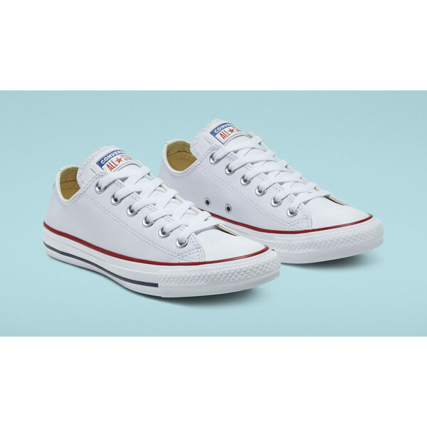 Converse Chuck Taylor Leather White - Detské - Tenisky Converse - 66355936