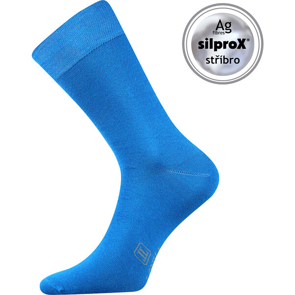 DECOLOR spoločenské ponožky Lonka Středně modrá 39-42 1 pár 26458759