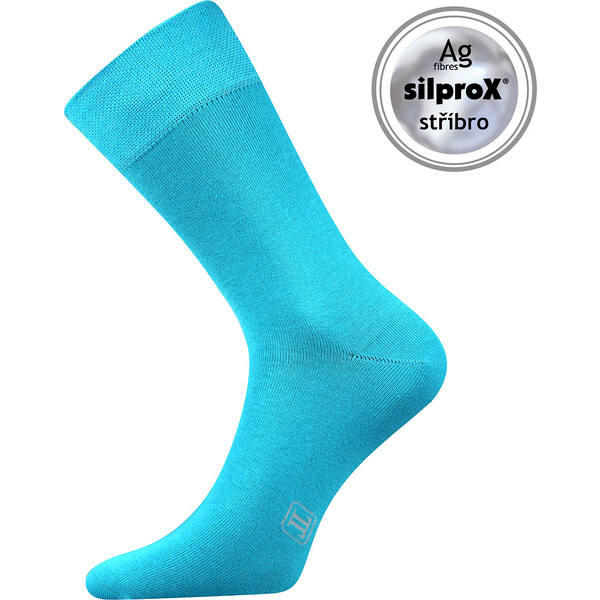 DECOLOR spoločenské ponožky Lonka Tyrkysová 39-42 1 pár 26458766