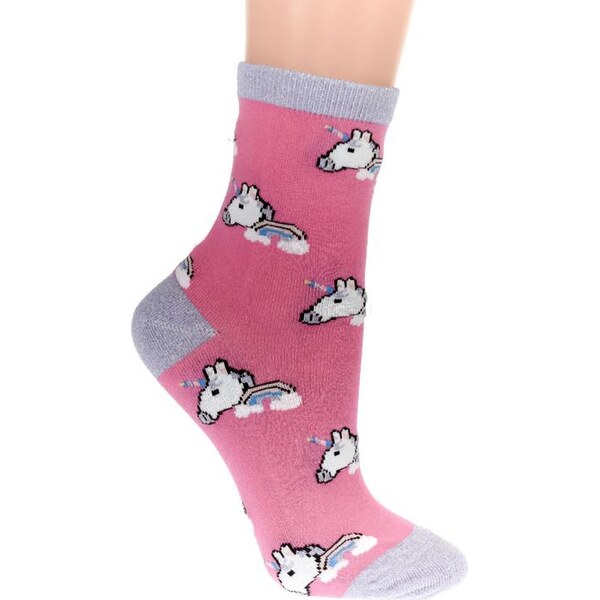 AURA.VIA Detské ružové ponožky SHAY 24111039