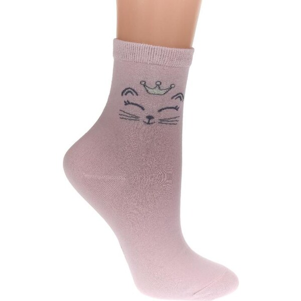 AURA.VIA Detské ružové ponožky TALA 24111037