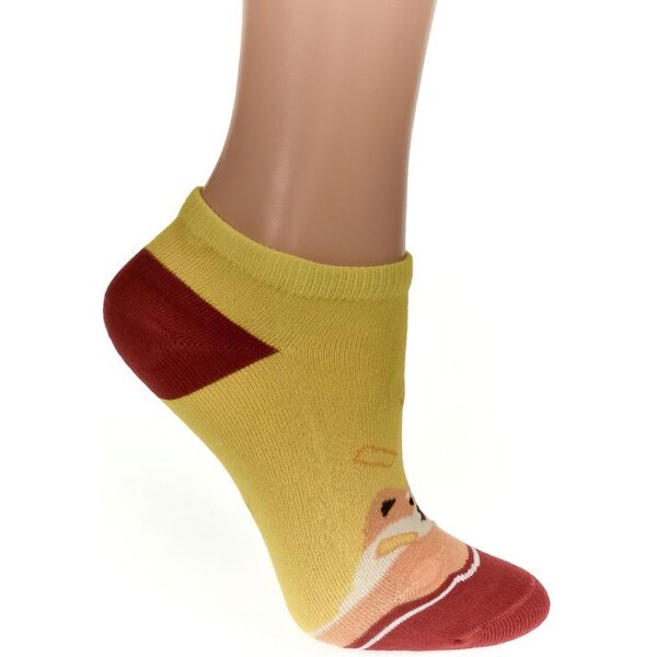 AURA.VIA Detské žlté ponožky MORRI 24111044