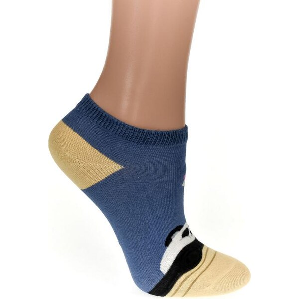 AURA.VIA Detské modré ponožky MORRI 24111045