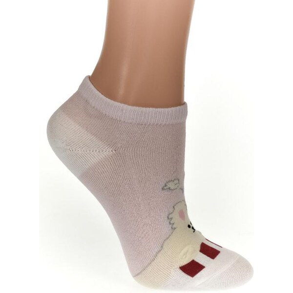 AURA.VIA Detské svetlo-ružové ponožky MORRI 24111046