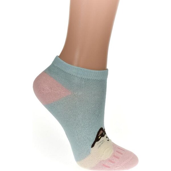 AURA.VIA Detské svetlo-modré ponožky MORRI 24111047