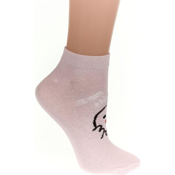 AURA.VIA Detské svetlo-ružové ponožky PAINE 24111048