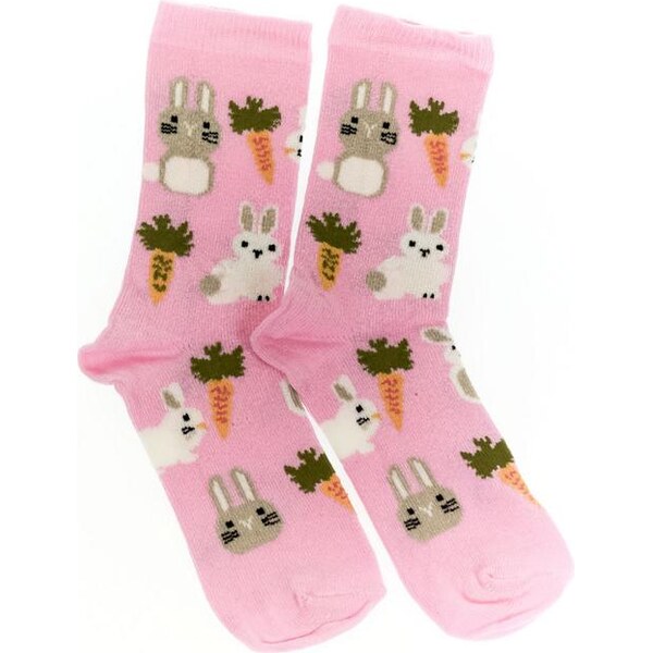 AURA.VIA Detské ružové ponožky OLIVI 24111065