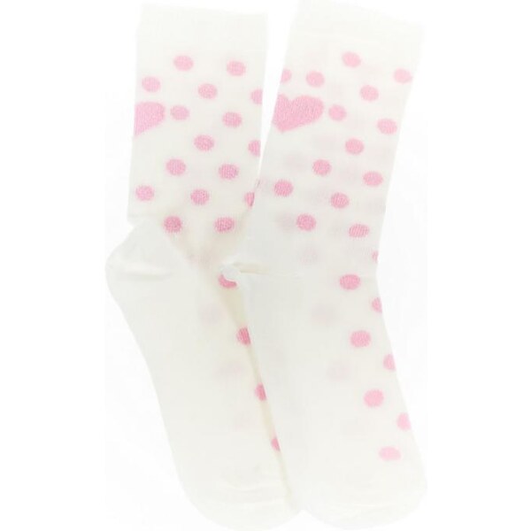 AURA.VIA Detské béžové ponožky OLIVI 24111073