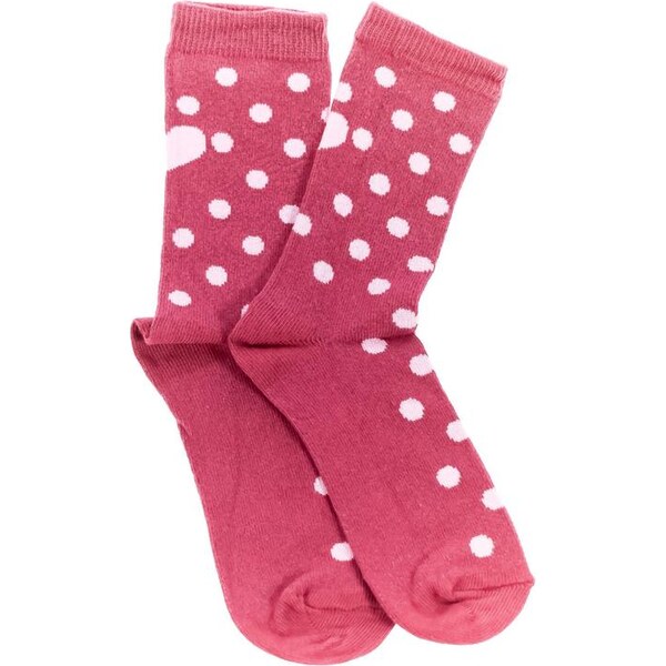 AURA.VIA Detské tmavo-ružové ponožky OLIVI 24111071