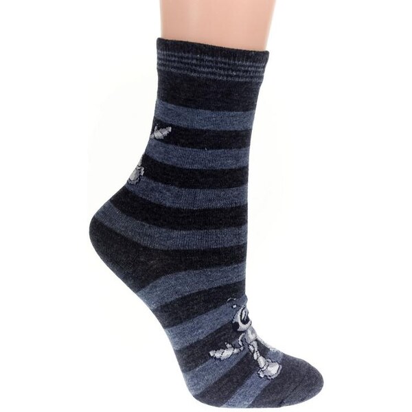 AURA.VIA Detské modré ponožky GLENN 24111079