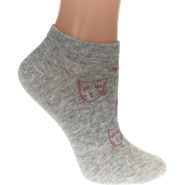 AURA.VIA Detské sivé ponožky INAYA 24111061