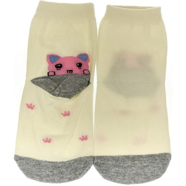 AURA.VIA Detské žlté ponožky ZAMA 24111085