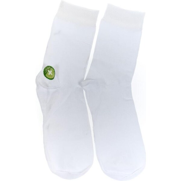 JOHN-C Pánske biele bambusové ponožky 24111114