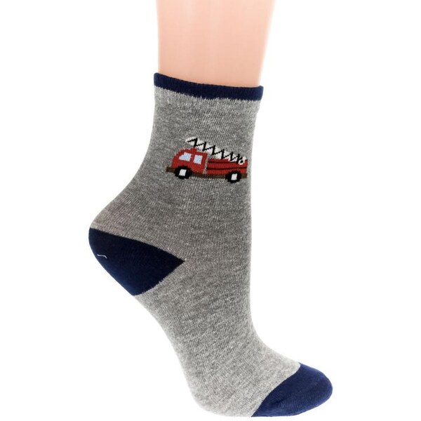 AURA.VIA Detské sivé ponožky JONNY 24111126