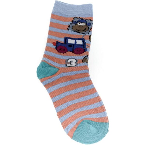 AURA.VIA Detské oranžové ponožky PEX 24111128