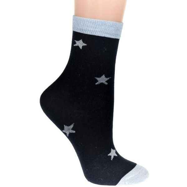 AURA.VIA Detské tmavo-modré ponožky BURO 24111119