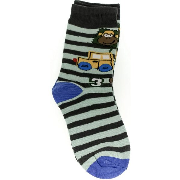 AURA.VIA Detské čierne ponožky PEX 24111129