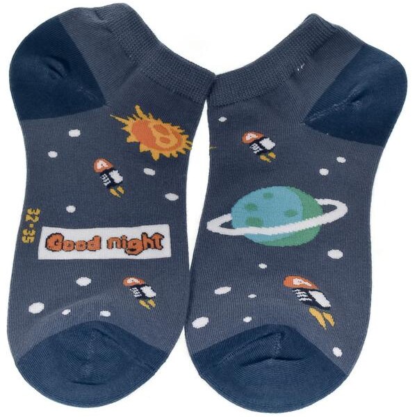 AURA.VIA Detské tmavo-modré ponožky WICK 24111153