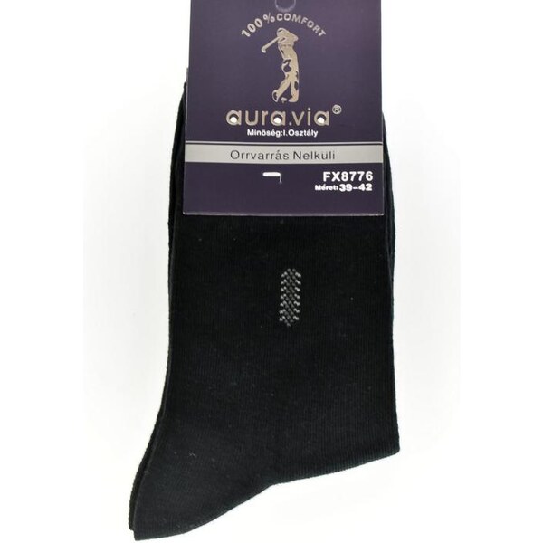 AURA.VIA Tmavo-sivé ponožky JAD 24111176