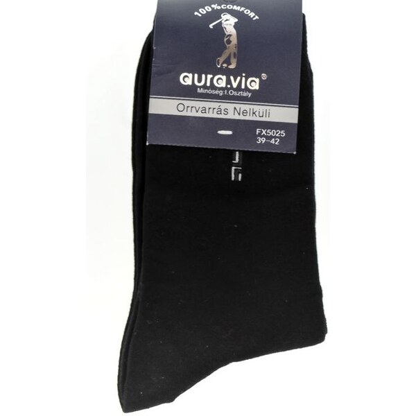 AURA.VIA Čierne ponožky ORAN 24111179