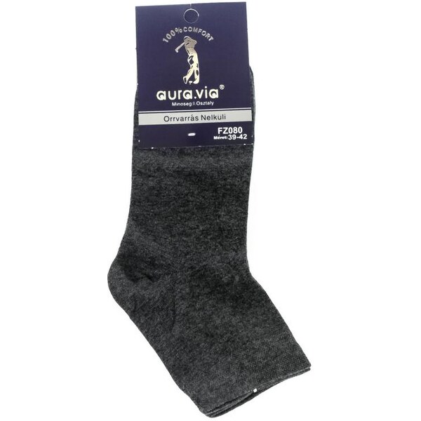 AURA.VIA Sivé ponožky DEXTER 24111172