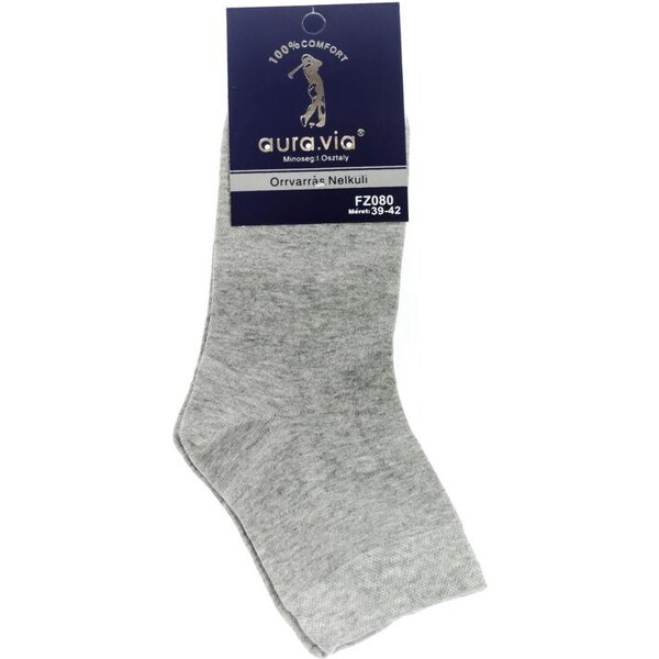 AURA.VIA Svetlo-sivé ponožky DEXTER 24111173