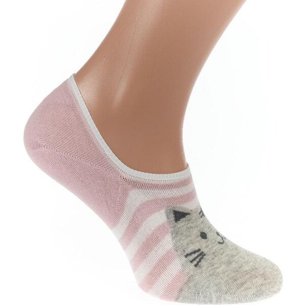 AURA.VIA Ružové ponožky DOMES 24111274